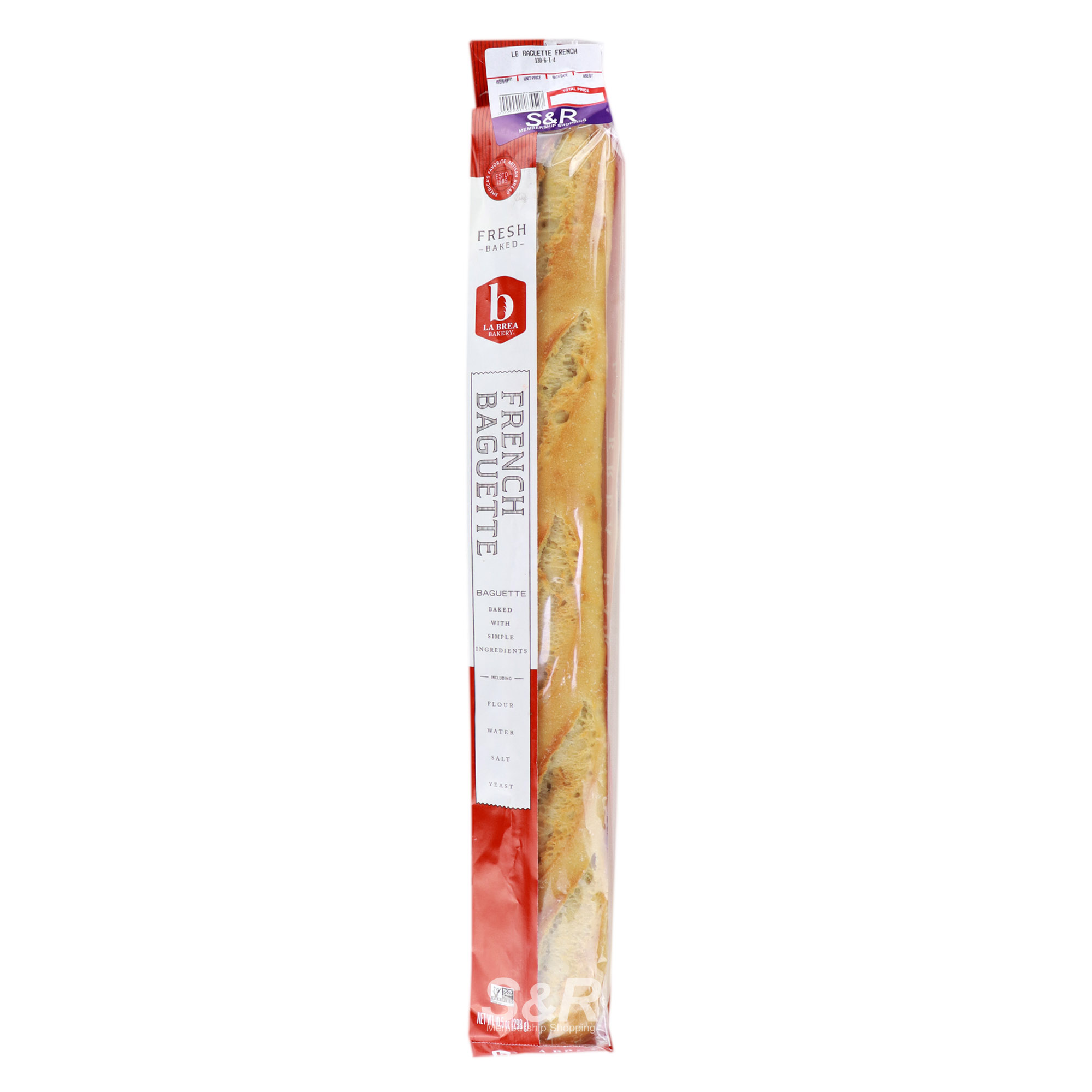 La Brea Bakery French Baguette 298g La Brea Bakery French Baguette 298g